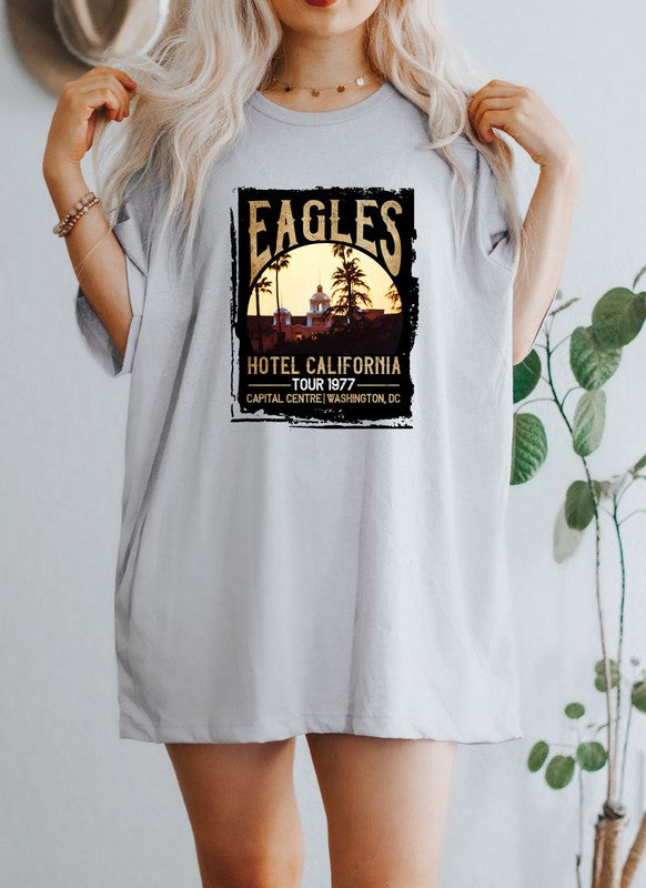 Eagles Hotel California Music Fest Tee - Lily and Lavender Boutique