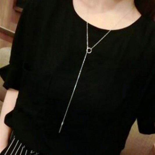 Sterling Silver Linked Necklace - Lily and Lavender Boutique