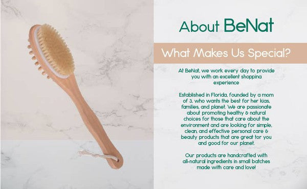 Bath / Body Massage Brush - Lily and Lavender Boutique