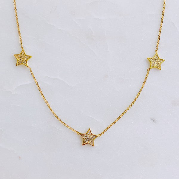 Stars In Greek Island Necklace - Lily and Lavender Boutique