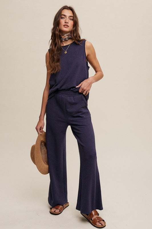 Soft Knit Tank and Sweat Pant Set - Lily and Lavender Boutique