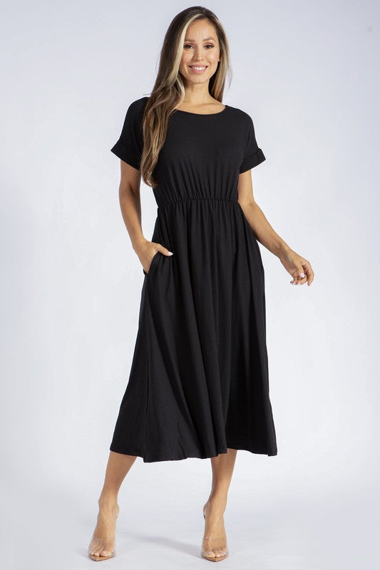 Backless Knot Straps Dress. - Lily and Lavender Boutique