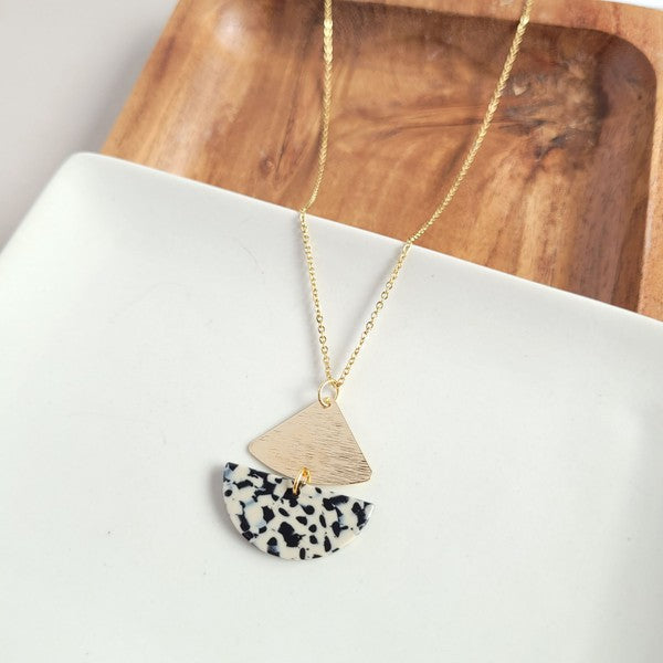 Ava Black Dot Necklace - Lily and Lavender Boutique