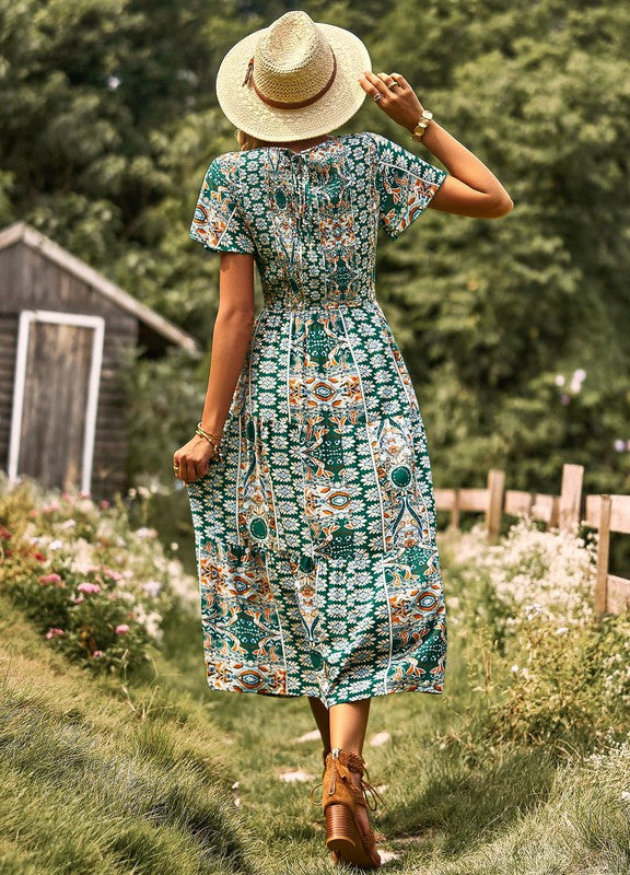 Printed dress - Lily and Lavender Boutique