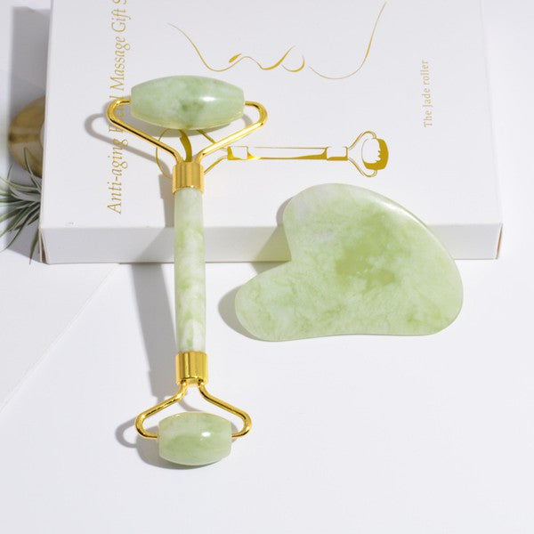 Jade Roller & Gua Sha Gift Box - Lily and Lavender Boutique