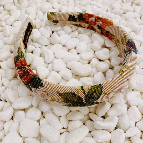 Vintage Garden Floral Headband - Lily and Lavender Boutique