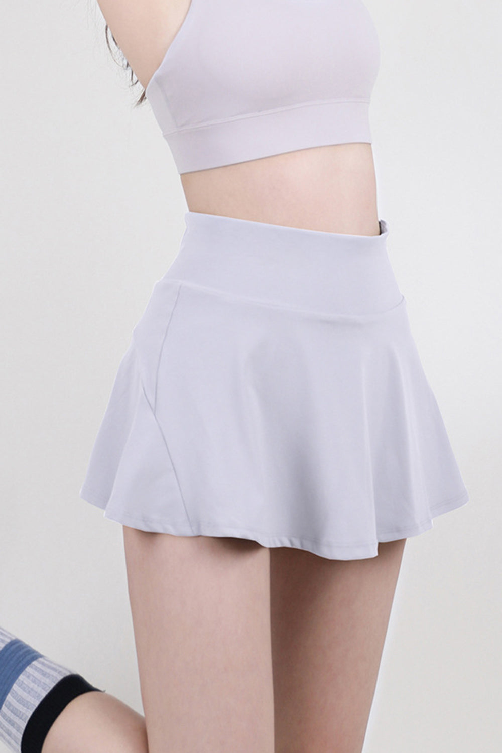 High Waist Pleated Active Skirt - Lily and Lavender Boutique