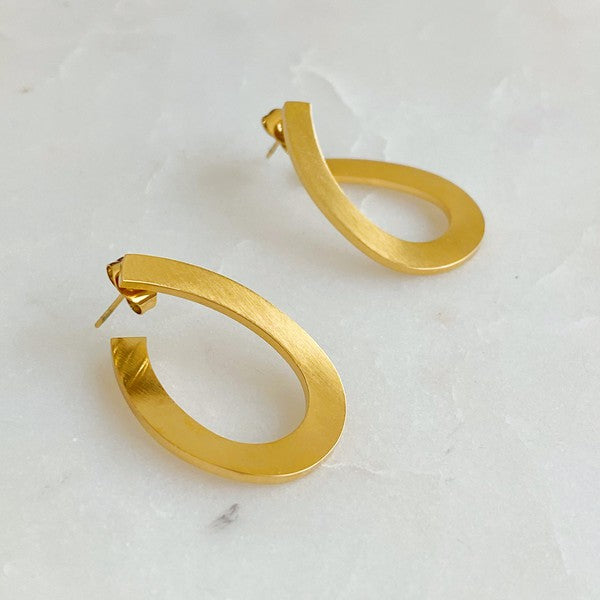 Never Met  Ever Hoop Earrings - Lily and Lavender Boutique