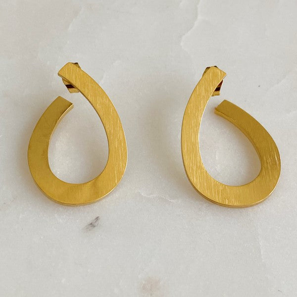 Never Met  Ever Hoop Earrings - Lily and Lavender Boutique