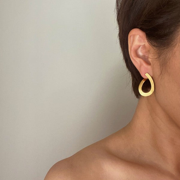 Never Met  Ever Hoop Earrings - Lily and Lavender Boutique