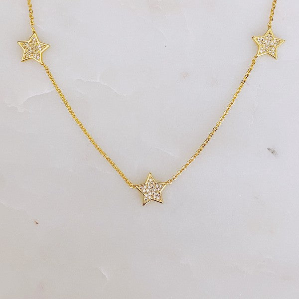 Stars In Greek Island Necklace - Lily and Lavender Boutique