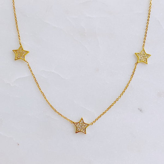 Stars In Greek Island Necklace - Lily and Lavender Boutique