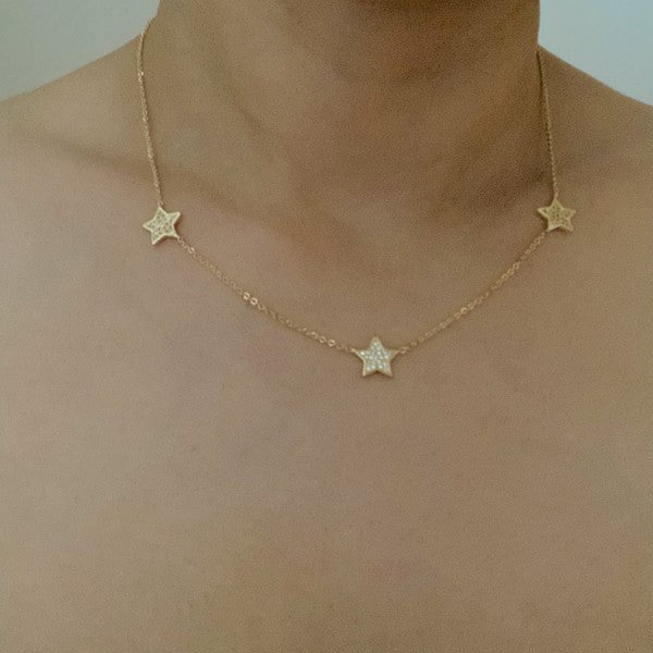 Stars In Greek Island Necklace - Lily and Lavender Boutique