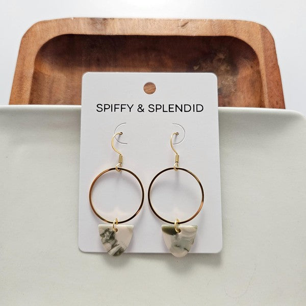 Iris Earrings - Sage - Lily and Lavender Boutique