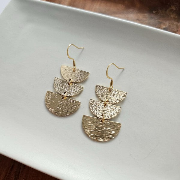 Kinsley Earrings - Gold - Lily and Lavender Boutique