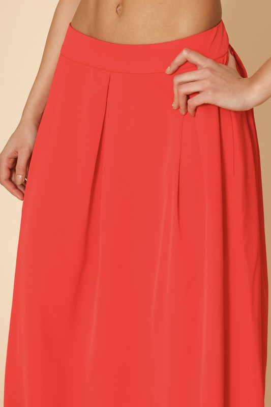 High Waist Pleated Skirt - Lily and Lavender Boutique