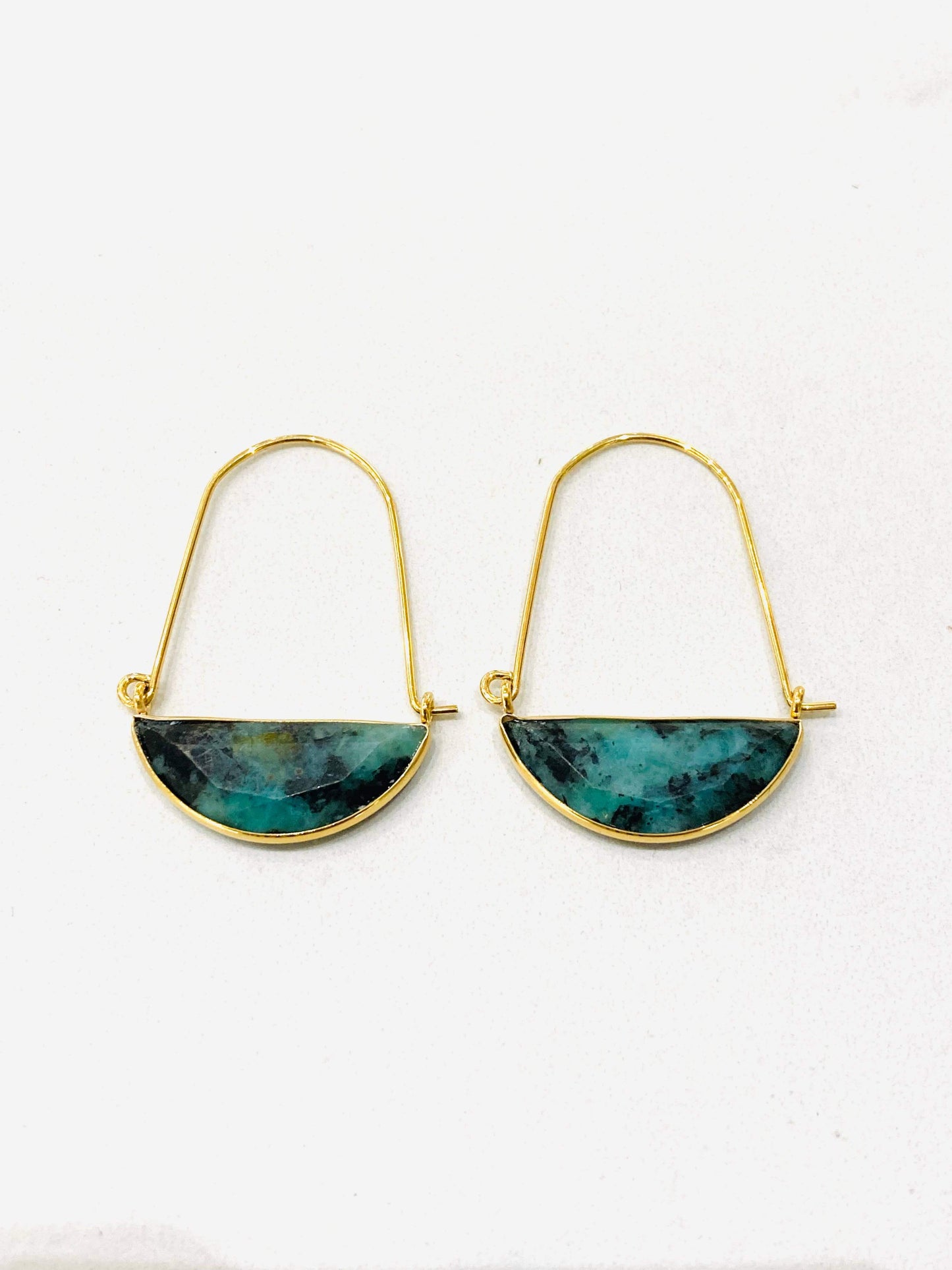 Touche Earrings Mint Green