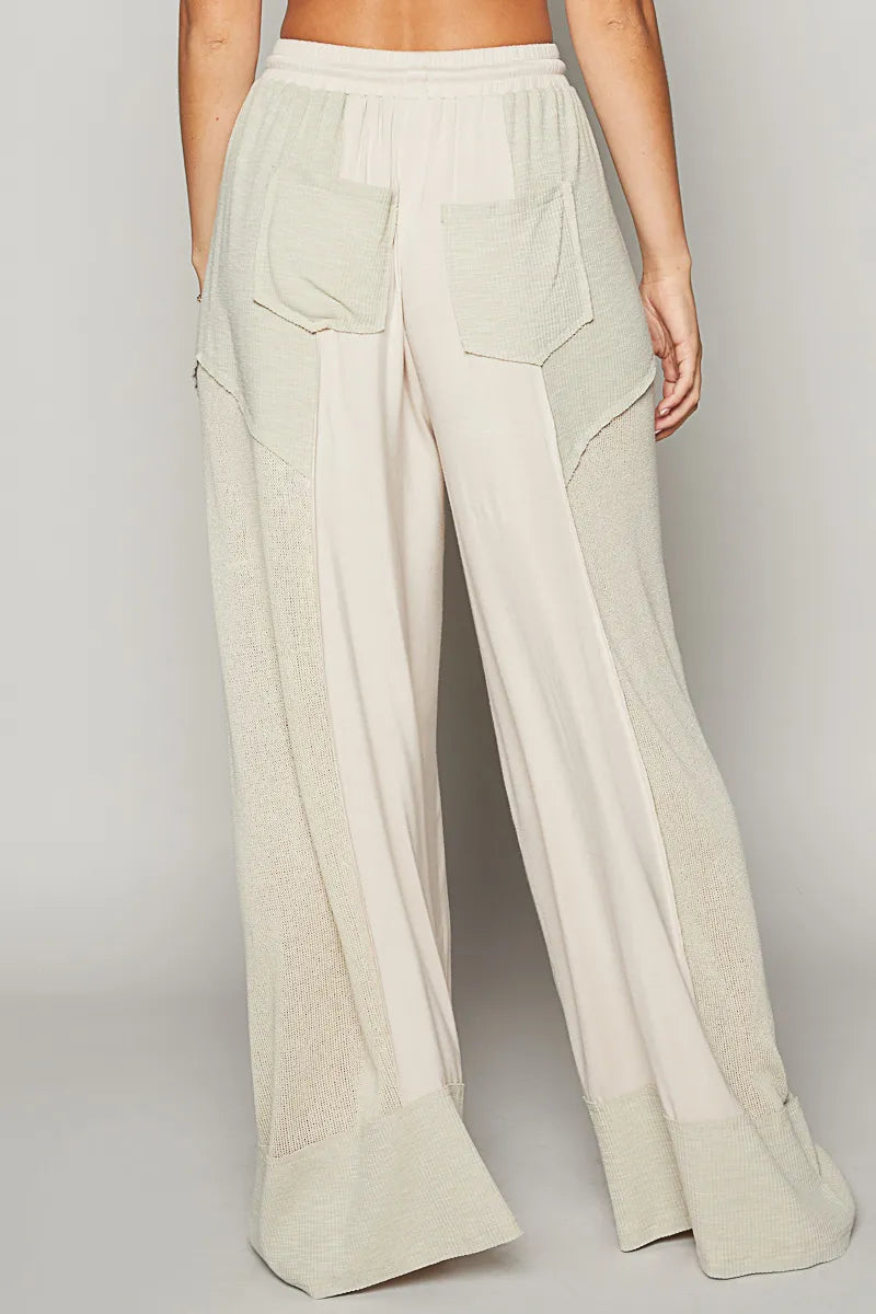 POL Drawstring Wide Leg Pants - Lily and Lavender Boutique