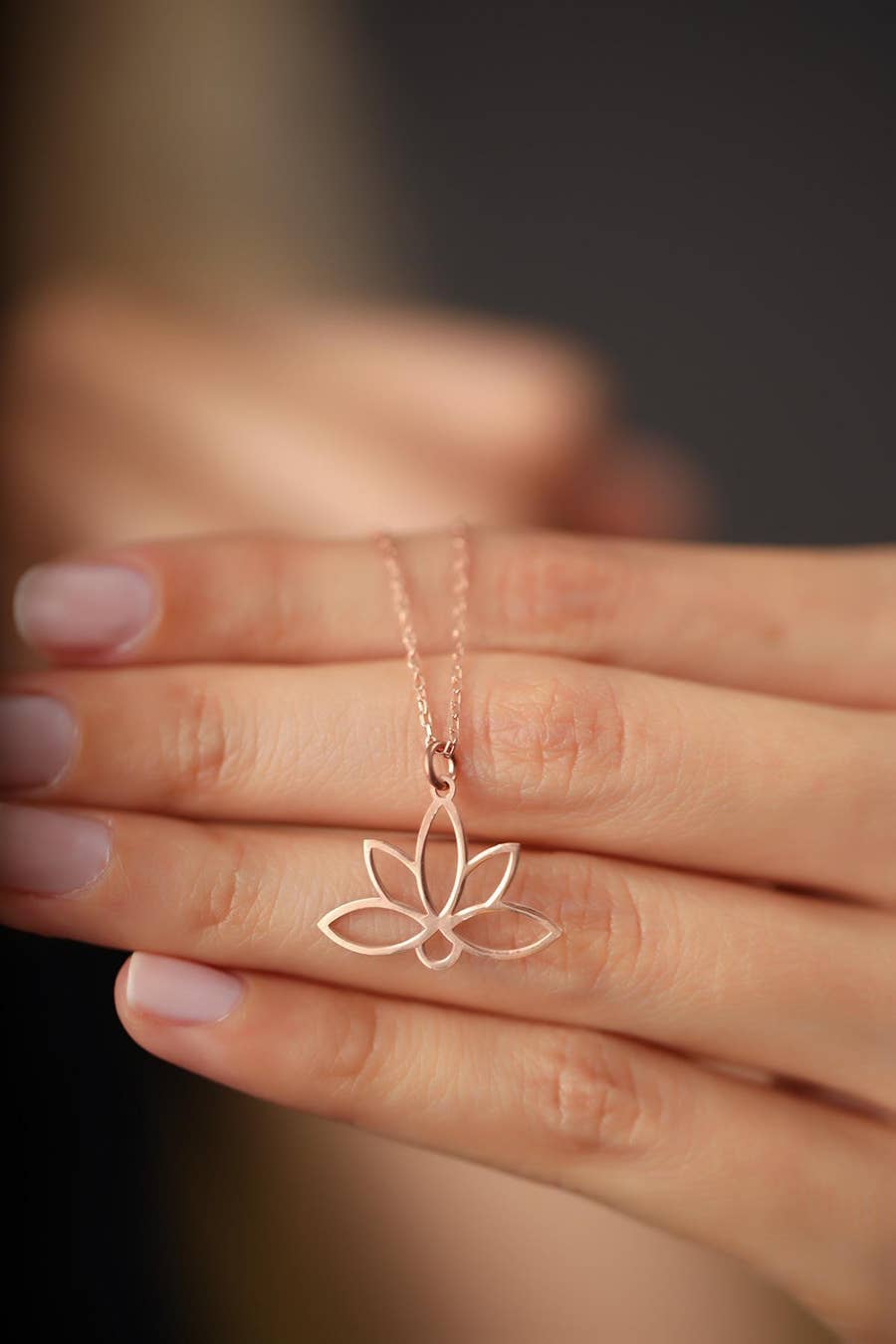 LOTUS NECKLACE