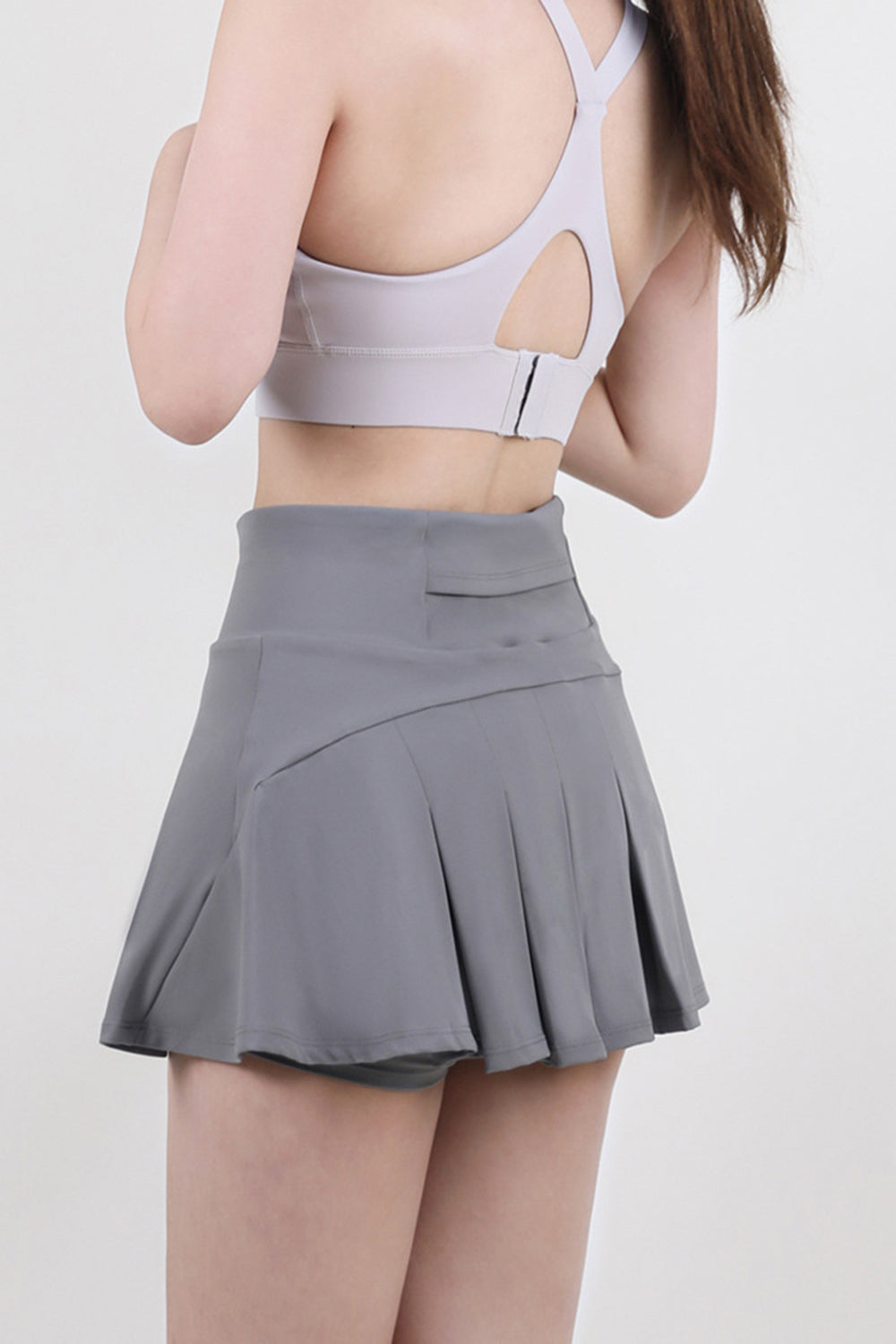 High Waist Pleated Active Skirt - Lily and Lavender Boutique