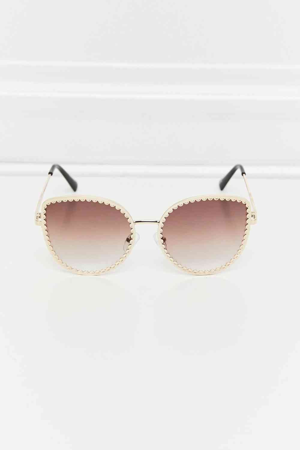 Full Rim Metal Frame Sunglasses - Lily and Lavender Boutique