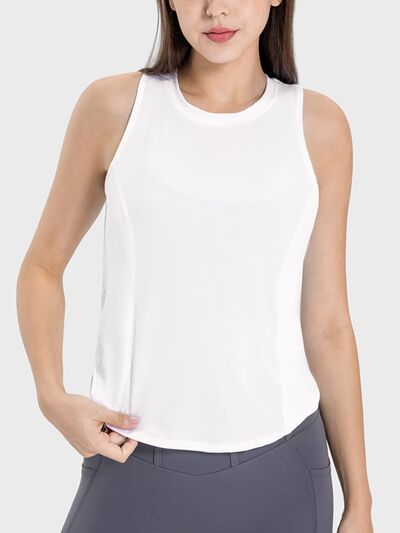 Round Neck Active Tank - Lily and Lavender Boutique