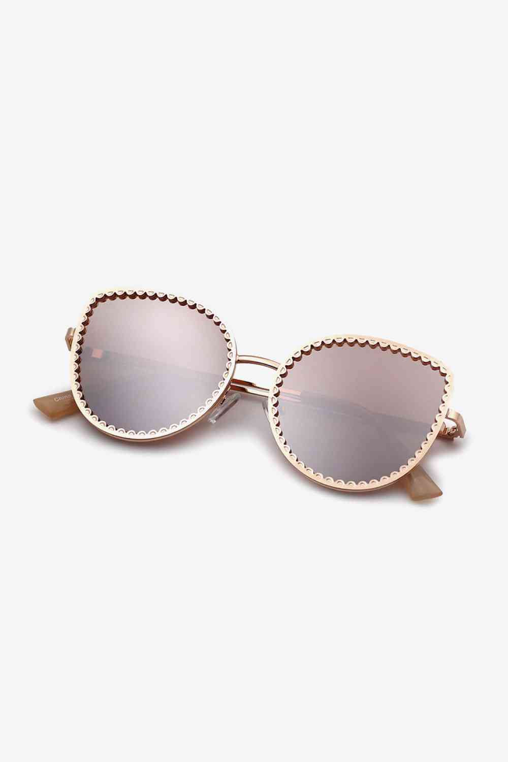 Full Rim Metal Frame Sunglasses - Lily and Lavender Boutique