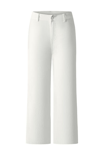 High Waist Wide Leg Jeans - Lily and Lavender Boutique